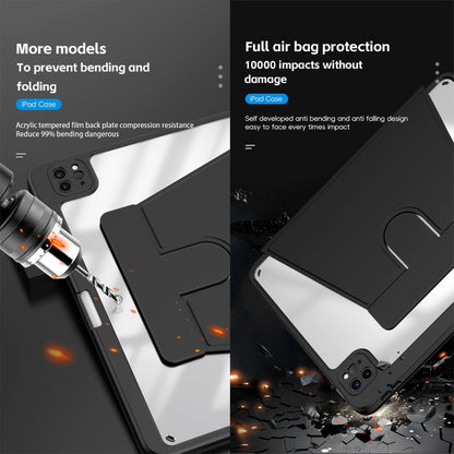 For iPad Pro 11 2024 Mutural Jianshang Series Smart Leather Tablet Case(Sky Blue) - free shipping - PMC Jewellery - Order now!