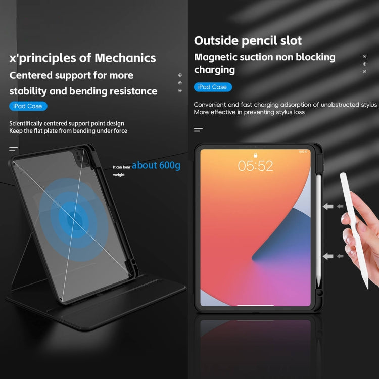 For iPad Pro 11 2024 Mutural Jianshang Series Smart Leather Tablet Case(Sky Blue) - free shipping - PMC TechLife - Order now!