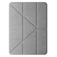 For iPad Pro 11 2024 Mutural Multi-fold Smart Leather Tablet Case(Grey) - free shipping - PMC TechLife - Order now!