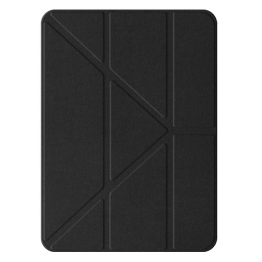 For iPad Pro 11 2024 Mutural Multi-fold Smart Leather Tablet Case(Black) - free shipping - PMC Jewellery - Order now!