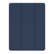 For iPad Pro 11 2024 Mutural Pinyue Series Smart Leather Tablet Case(Dark Blue)