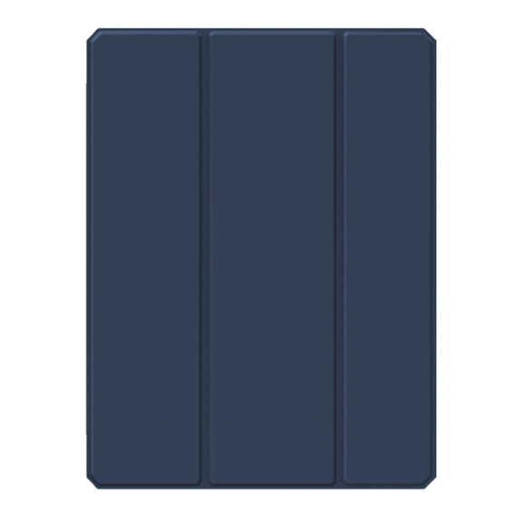 For iPad Pro 11 2024 Mutural Pinyue Series Smart Leather Tablet Case(Dark Blue)
