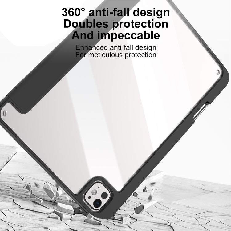 For iPad Pro 13 2024 Mutural Pinyue Series Smart Leather Tablet Case(Grey) - free shipping - PMC TechLife - Order now!