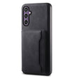 For Samsung Galaxy S24 5G Denior D13 Retro Texture Leather MagSafe Card Bag Phone Case(Black) - free shipping - PMC Jewellery - Order now!