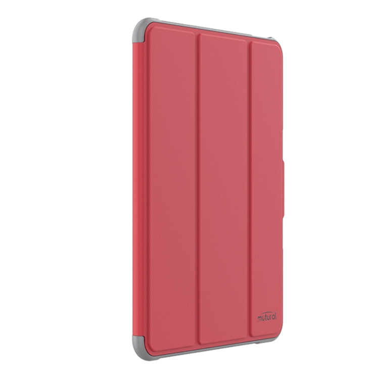 For iPad Pro 13 2024 Mutural PC Hybrid TPU Leather Smart Tablet Case(Red) - free shipping - PMC TechLife - Order now!