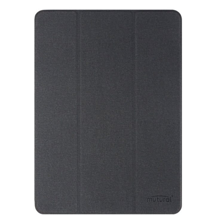 For iPad Air 11 2025 / 2024 Mutural YASHI Series Tablet Leather Smart Case(Black) - iPad Air 11 2025 / 2024 Cases by Mutural | Online Shopping South Africa | PMC TechLife | Buy Now Pay Later Mobicred