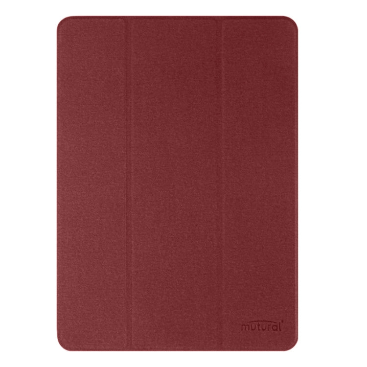 For iPad Air 11 2025 / 2024 Mutural YASHI Series Tablet Leather Smart Case(Red) - iPad Air 11 2025 / 2024 Cases by Mutural | Online Shopping South Africa | PMC TechLife | Buy Now Pay Later Mobicred