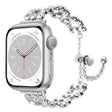 For Apple Watch Series 9 41mm Rhinestone Metal Bracelet Watch Band(Silver) - free shipping - PMC TechLife - Order now!