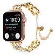 For Apple Watch Series 2 38mm Rhinestone Metal Bracelet Watch Band(Gold) - free shipping - PMC TechLife - Order now!
