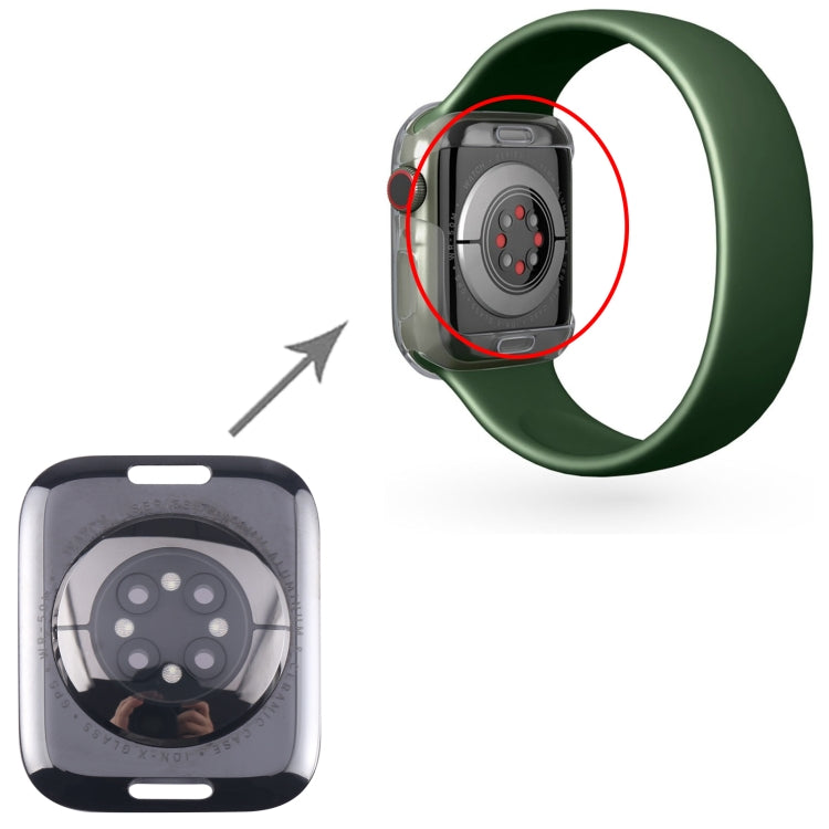 For Apple Watch Series 7 41mm GPS Glass Back Cover With Charging Module - Back Cover by PMC TechLife | Online Shopping South Africa | PMC TechLife | Buy Now Pay Later Mobicred