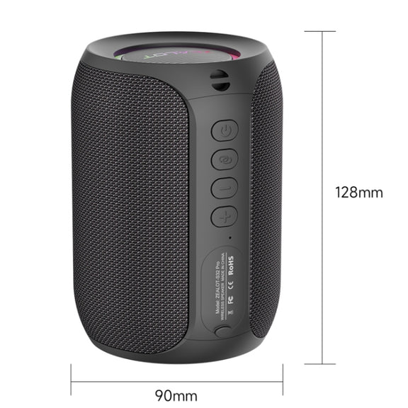 Zealot S32 Pro 15W High Power Bluetooth Speaker with Colorful Light(Grey)