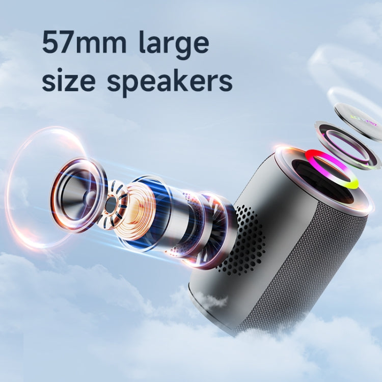 Zealot S32 Pro 15W High Power Bluetooth Speaker with Colorful Light(Black)