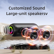 Zealot S32 Max 20W High Power Bluetooth Speaker with RGB Light(Black)