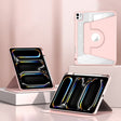 For iPad Pro 11 2024 Magnetic Split Leather Smart Tablet Case with Pen Slot(Pink) - iPad Pro 11 2024 Cases by PMC TechLife | Online Shopping South Africa | PMC TechLife | Buy Now Pay Later Mobicred