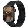For Apple Watch Series 10 42mm PG63 Three-Bead Protrusion Titanium Metal Watch Band(Black) - free shipping - PMc TechLife - Order now!