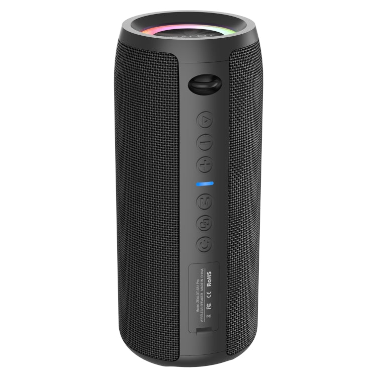 Zealot S51 Pro Shocking Bass Bluetooth Speaker with Colorful Light(Black) - free shipping - PMC Jewellery - Order now!
