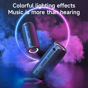 Zealot S51 Pro Shocking Bass Bluetooth Speaker with Colorful Light(Blue)
