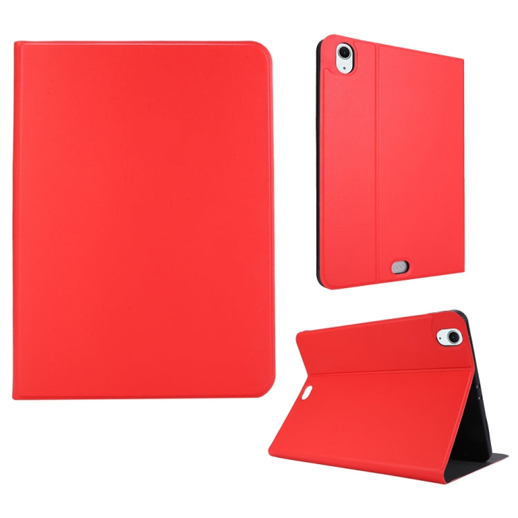 For iPad Air 13 2024 Stretch Voltage Plain Leather Smart Tablet Case(Red) - iPad Air 13 2024 Cases by PMC TechLife | Online Shopping South Africa | PMC TechLife | Buy Now Pay Later Mobicred
