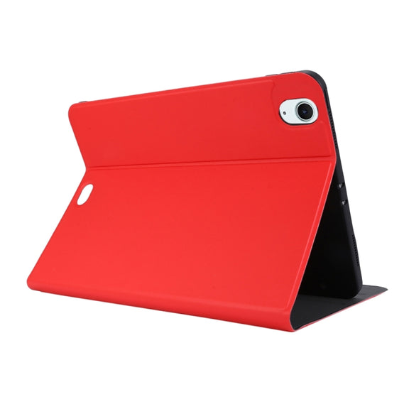 For iPad Air 13 2024 Stretch Voltage Plain Leather Smart Tablet Case(Red)