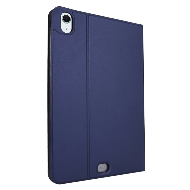 For iPad Air 13 2024 Stretch Voltage Plain Leather Smart Tablet Case(Dark Blue) - iPad Air 13 2024 Cases by PMC TechLife | Online Shopping South Africa | PMC TechLife | Buy Now Pay Later Mobicred