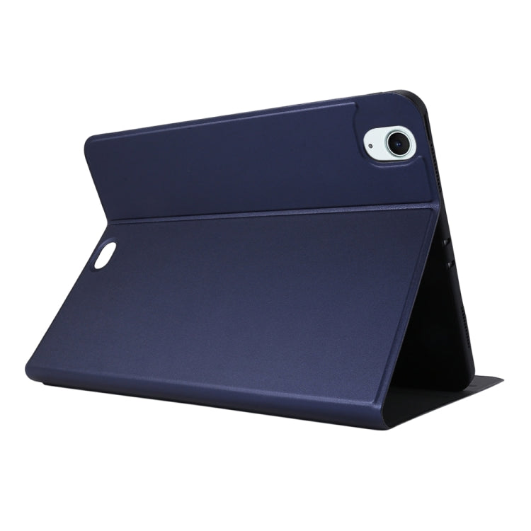 For iPad Air 13 2024 Stretch Voltage Plain Leather Smart Tablet Case(Dark Blue) - iPad Air 13 2024 Cases by PMC TechLife | Online Shopping South Africa | PMC TechLife | Buy Now Pay Later Mobicred