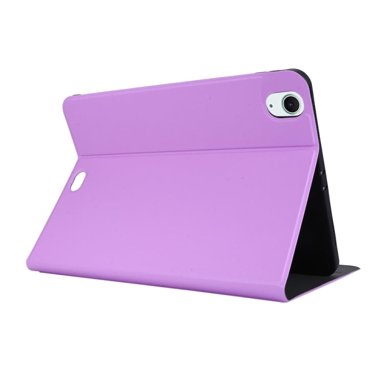 For iPad Air 13 2024 Stretch Voltage Plain Leather Smart Tablet Case(Purple) - iPad Air 13 2024 Cases by PMC TechLife | Online Shopping South Africa | PMC TechLife | Buy Now Pay Later Mobicred