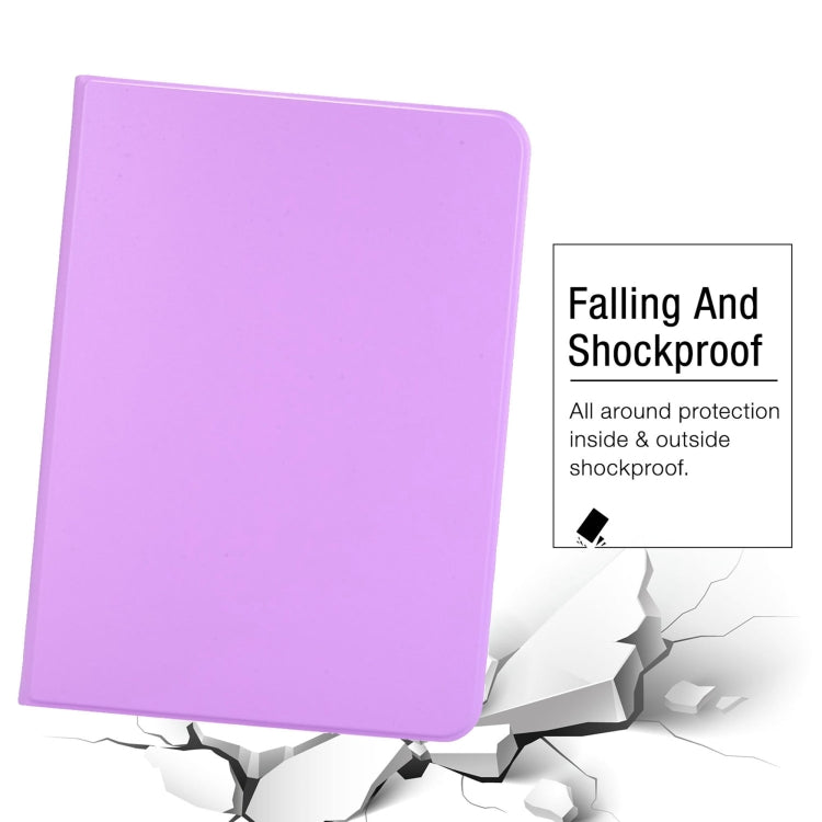 For iPad Air 13 2024 Stretch Voltage Plain Leather Smart Tablet Case(Purple) - iPad Air 13 2024 Cases by PMC TechLife | Online Shopping South Africa | PMC TechLife | Buy Now Pay Later Mobicred
