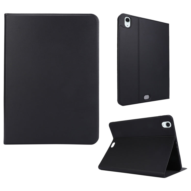 For iPad Air 11 2025 / 2024 Stretch Voltage Plain Leather Smart Tablet Case(Black) - iPad Air 11 2025 / 2024 Cases by PMC TechLife | Online Shopping South Africa | PMC TechLife | Buy Now Pay Later Mobicred