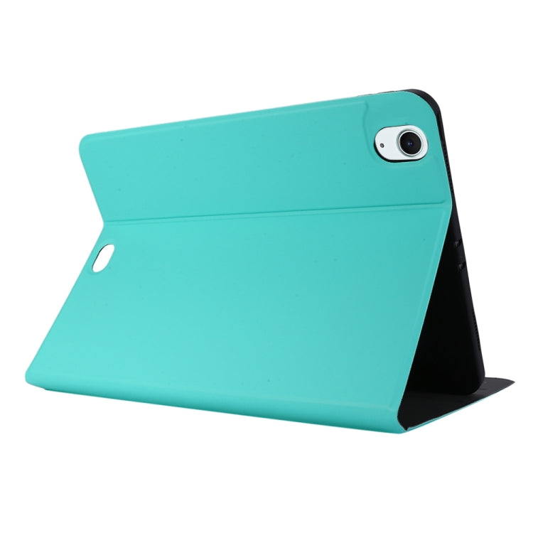 For iPad Air 11 2024 Stretch Voltage Plain Leather Smart Tablet Case(Green) - iPad Air 11 2024 Cases by PMC TechLife | Online Shopping South Africa | PMC TechLife | Buy Now Pay Later Mobicred