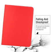 For iPad Pro 11 2024 Stretch Voltage Plain Leather Smart Tablet Case(Red)