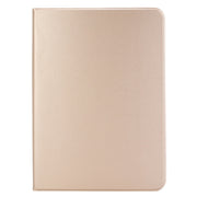 For iPad Pro 11 2024 Stretch Voltage Plain Leather Smart Tablet Case(Gold)