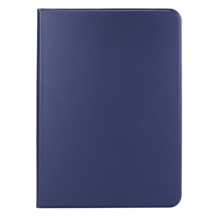 For iPad Pro 11 2024 Stretch Voltage Plain Leather Smart Tablet Case(Dark Blue) - iPad Pro 11 2024 Cases by PMC TechLife | Online Shopping South Africa | PMC TechLife | Buy Now Pay Later Mobicred