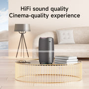 Zealot S61M RGB Rhythmic Light Karaoke Wireless Speaker, Style:Dual Mic(Black)