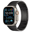 For Apple Watch Ultra 2 49mm PG65 Single Bead Bamboo Joint Spring Bars Titanium Metal Watch Band(Graphite Black) - Watch Bands by PMC TechLife | Online Shopping South Africa | PMC TechLife | Buy Now Pay Later Mobicred