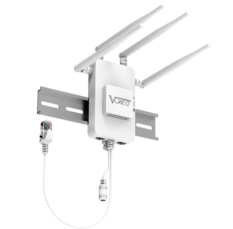 VONETS VAR1800-H 1800Mbps Wireless WiFi Router Standard Edition(White) - free shipping - PMC Jewellery - Order now!