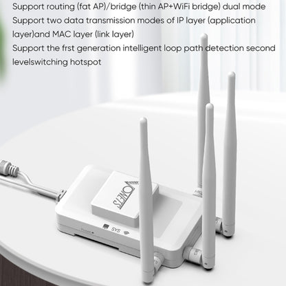VONETS VAR1800-H 1800Mbps Wireless WiFi Router Standard Edition(White) - free shipping - PMC Jewellery - Order now!