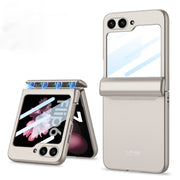 For Samsung Galaxy Z Flip6 GKK Integrated Magnetic Full Coverage Folding Phone Case(Titanium Grey)