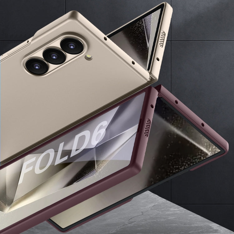 For Samsung Galaxy Z Fold6 GKK Integrated Ultra-thin Full Coverage Protective Case(Titanium Grey) - free shipping - PMC Jewellery - Order now!