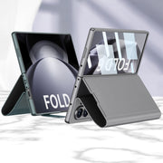 For Samsung Galaxy Z Fold6 GKK Integrated Flip Leather Phone Case(Grey)