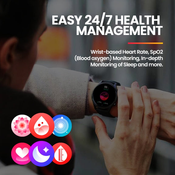 Zeblaze Btalk 3 Plus 1.39 inch Screen Fitness & Wellness Smart Watch Supports Voice Calling(Purple)