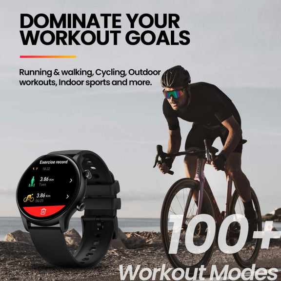 Zeblaze Btalk 3 Plus 1.39 inch Screen Fitness & Wellness Smart Watch Supports Voice Calling(Purple)