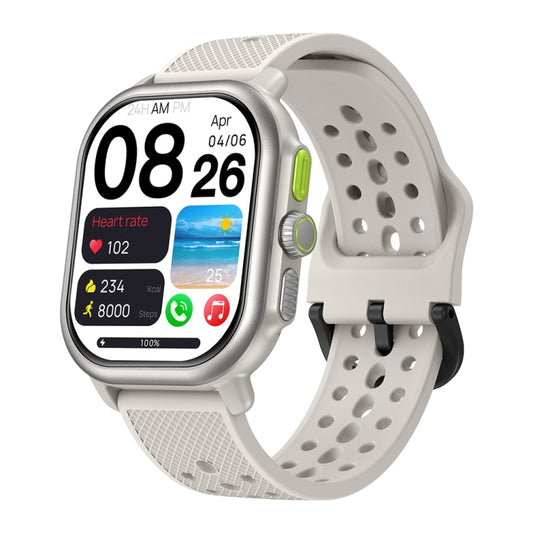 Zeblaze Beyond 3 Pro 2.15 inch Screen Stylish GPS Smartwatch Supports Bluetooth Calling(White) - free shipping - PMC Jewellery - Order now!
