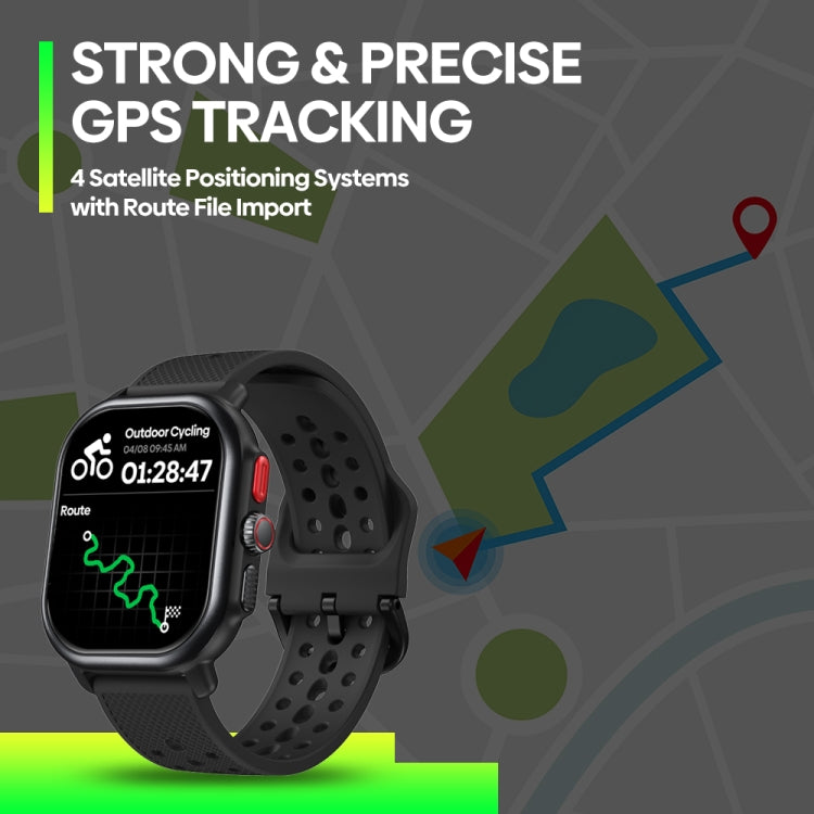 Zeblaze Beyond 3 Pro 2.15 inch Screen Stylish GPS Smartwatch Supports Bluetooth Calling(Black) - free shipping - PMC TechLife - Order now!