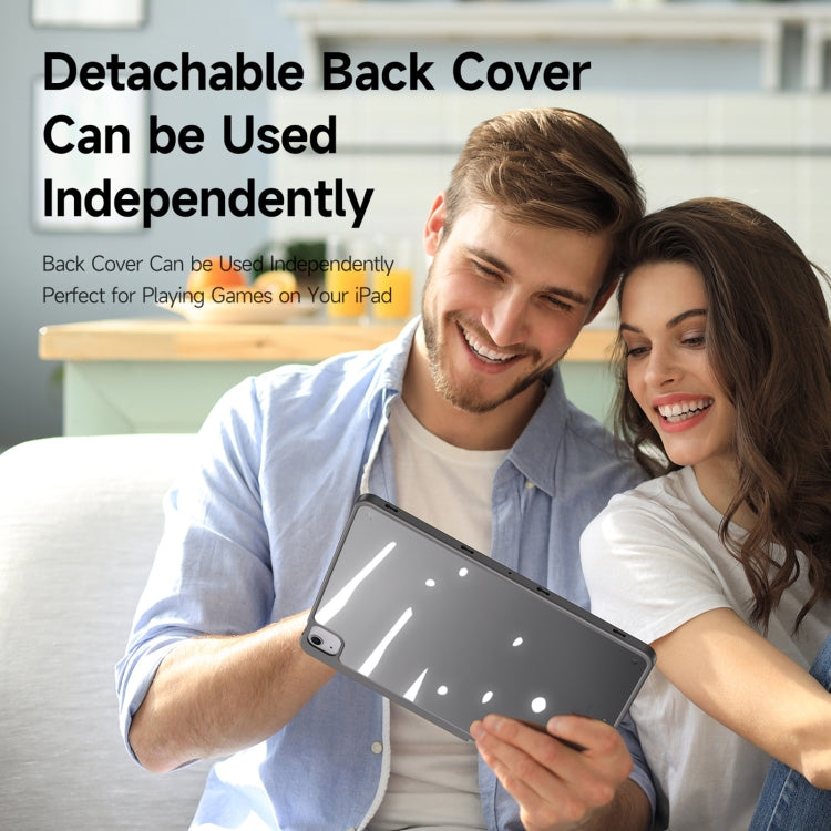 For iPad Air 13 2024 / 2025 DUX DUCIS Magi Series Smart Leather Tablet Case(Grey) - free shipping - PMC TechLife - Order now!