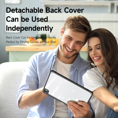For iPad Pro 13 2024 DUX DUCIS Magi Series Smart Leather Tablet Case(Black) - free shipping - PMC Jewellery - Order now!