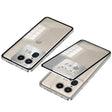 For Motorola Moto X50 Ultra Snap Buckle Metal Frame Frosted Phone Case(Silver) - Motorola Cases by PMC TechLife | Online Shopping South Africa | PMC TechLife | Buy Now Pay Later Mobicred