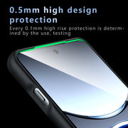 For OPPO Find X8 Pro Armor Precise Hole PC Hybrid TPU Phone Case(Transparent)
