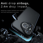 For Huawei Pura 70 Pro / 70 Pro+ Armor Precise Hole PC Hybrid TPU Phone Case(Frosted Black)