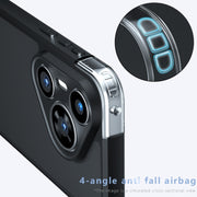 For Huawei Pura 70 Pro / 70 Pro+ Armor Precise Hole PC Hybrid TPU Phone Case(Frosted Black)