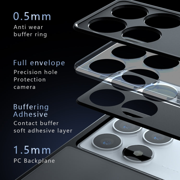 For Xiaomi Redmi K70 Pro / K70 Armor Precise Hole PC Hybrid TPU Phone Case(Transparent)